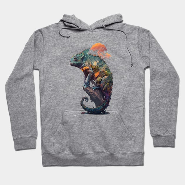 Karma Chameleon Hoodie by DavidLoblaw